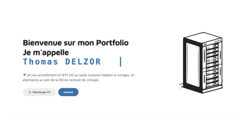 Illustration du projet Portfolio